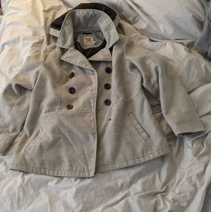 XL, Grey, Faded Glory Pea Coat